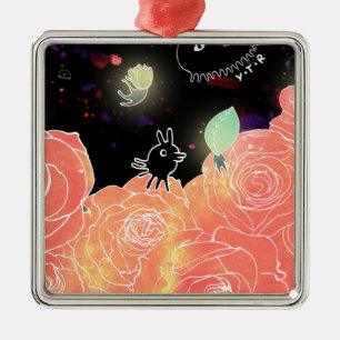Rose garden 2014 metal tree decoration