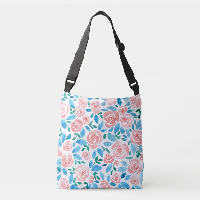 Rose garden 2 crossbody bag (Front)