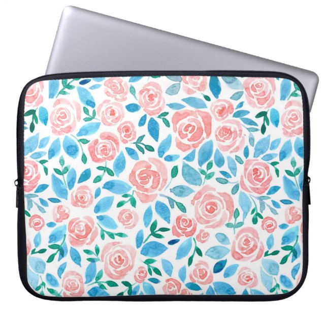 Rose garden 2 laptop sleeve (Front)