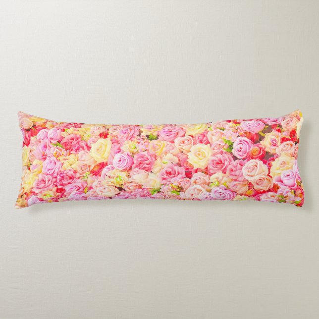 Rose garden body cushion (Front)