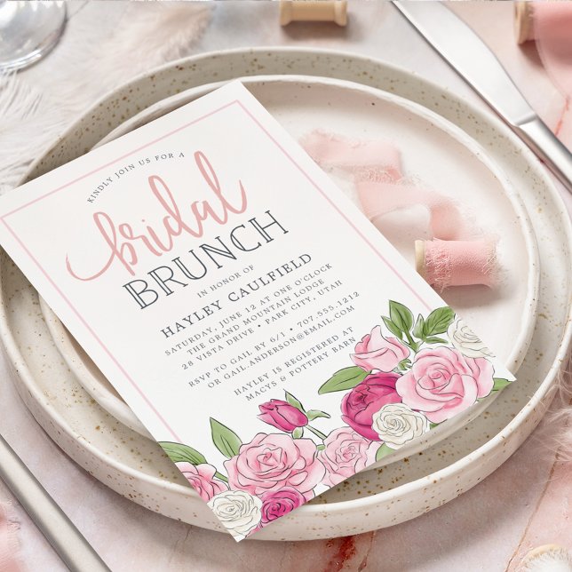Rose Garden | Bridal Brunch Invitation (Creator Uploaded)