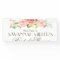 Rose Garden | Bridal Shower Welcome Banner