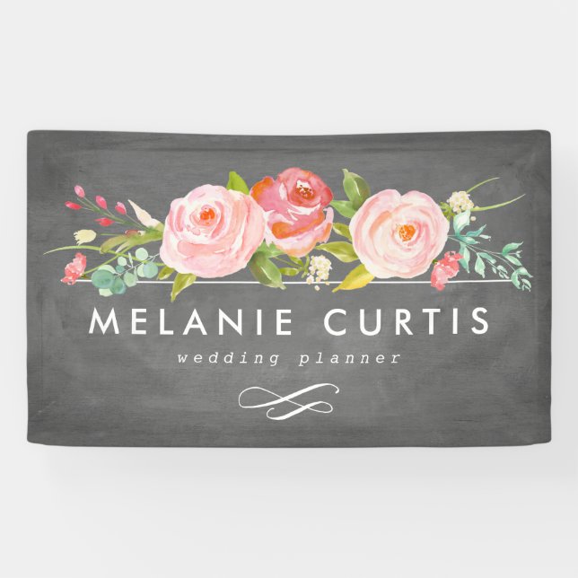 Rose Garden Floral Business Banner (Horizontal)