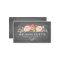 Rose Garden Floral Chalkboard Business Card