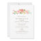 Rose Garden Floral Wedding Invitation