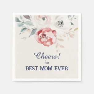 Rose Garden For Best Mum Ever Paper Napkin