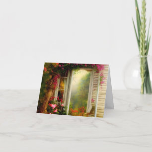 Rose garden gate  card