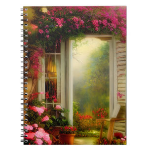 Rose garden gate  notebook