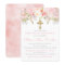 Rose Garden Girl First Holy Communion Invitation