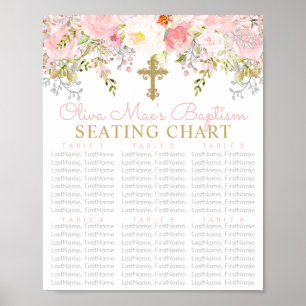Rose Garden Girls Baptism Seating Chart