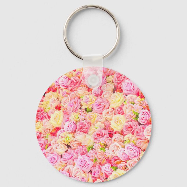 Rose garden key ring (Front)