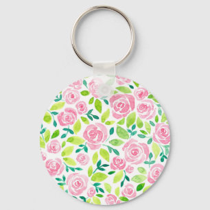Rose garden key ring