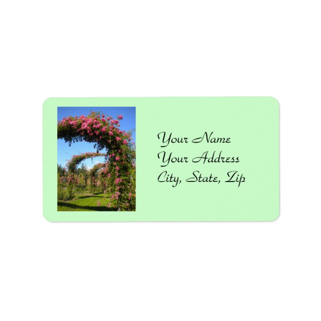 Rose Garden labels (Front)