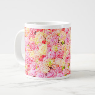 Rose garden large coffee mug
