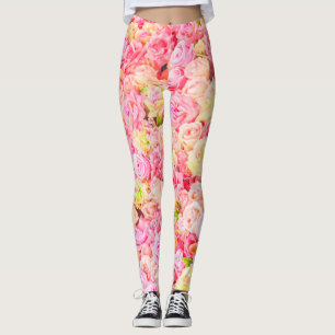 Rose garden leggings