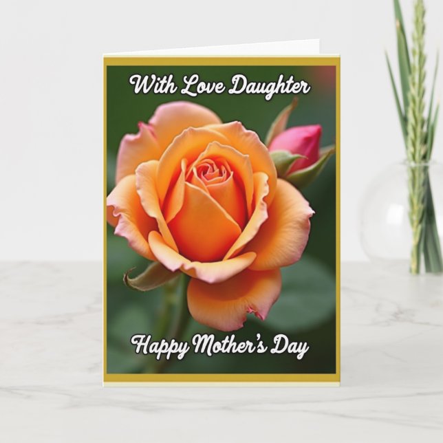 Rose Garden Moms Day Card (Front)