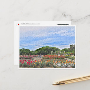 Rose Garden (Nagai Botanical Garden) Postcard