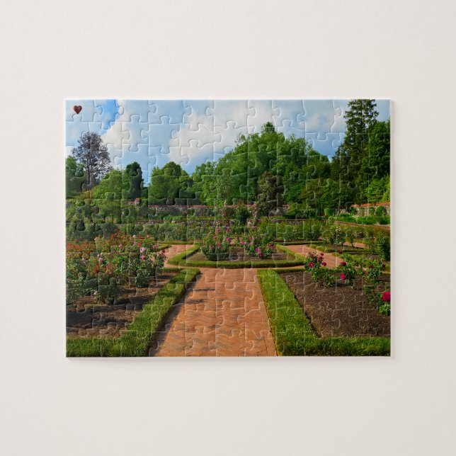 Rose Garden North Carolina Jigsaw Puzzle (Horizontal)