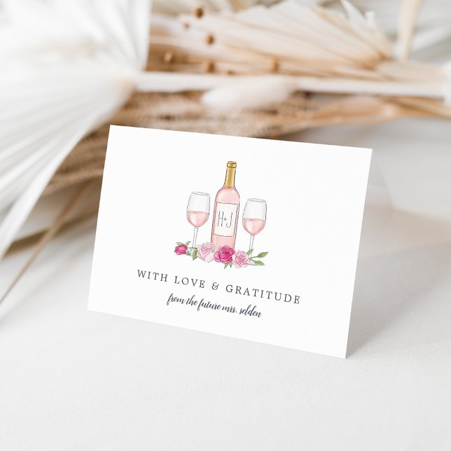 Rosé Garden Personalised Thank You (Creator Uploaded)