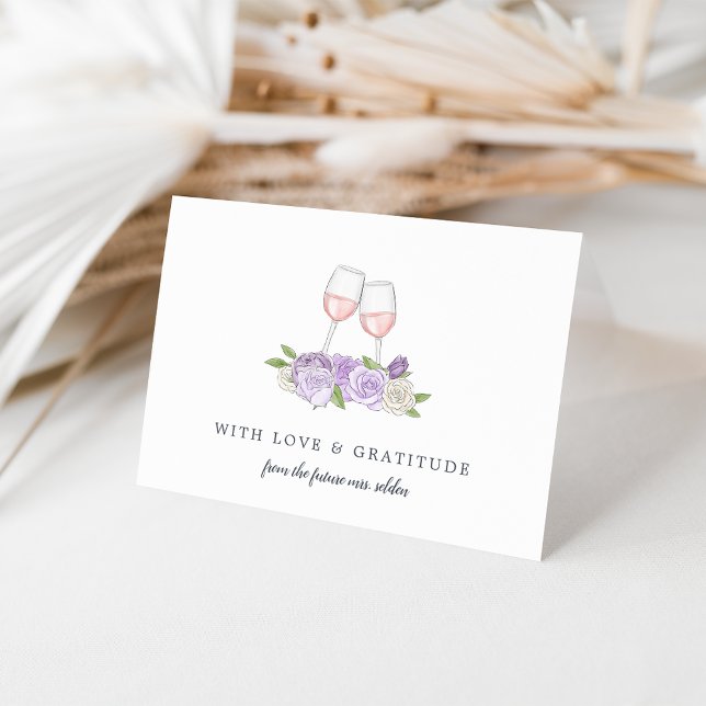 Rosé Garden Personalised Thank You (Creator Uploaded)