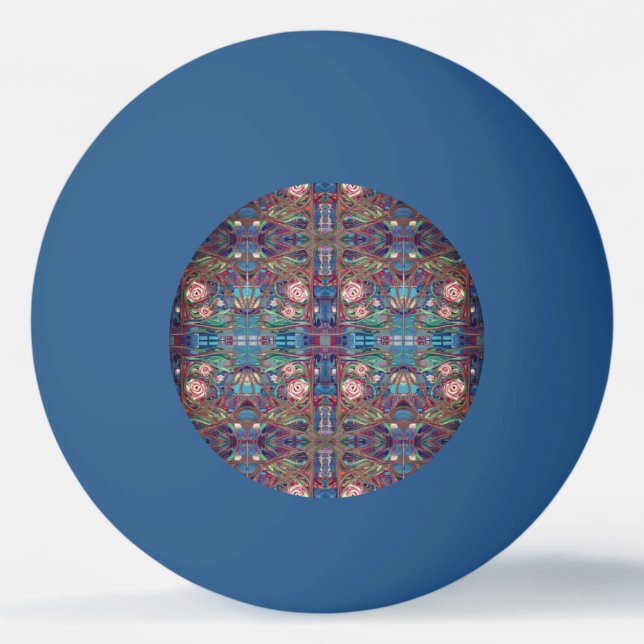 Rose garden ping pong ball (Front)