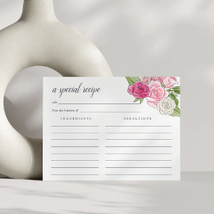 Rose Garden Recipe Card