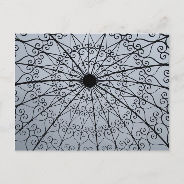 Rose Garden roof Postcard (Front)