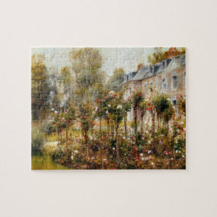 Rose Garden Wargemont by Renoir Jigsaw Puzzle