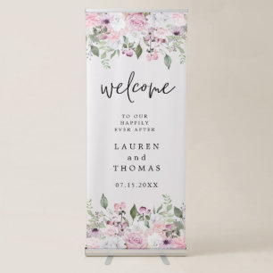 Rose Garden   Welcome Wedding Banner