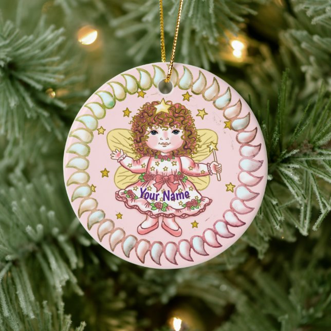 Rose Girl Fairy ornament (Tree)