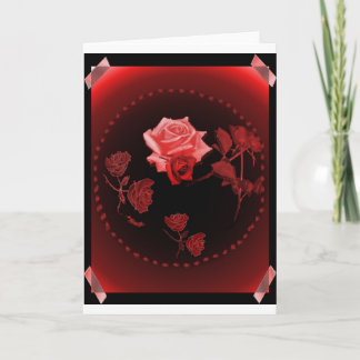 Rose Globe Card