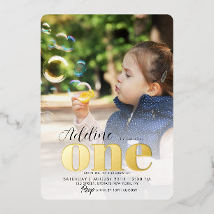 Rose Gold 1st Birthday Party ONE Photo