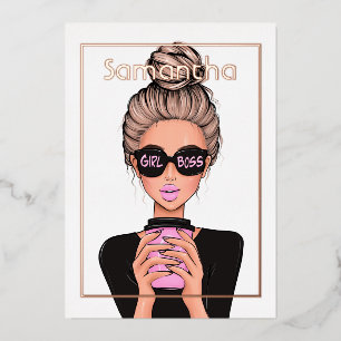 Rose Gold and Pink Birthday Party