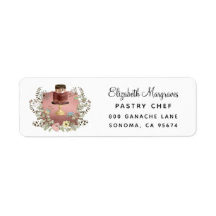 Rose Gold Baker Bakery Pastry Chef