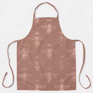 Rose Gold Bee Series Design 19 Apron