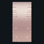 Rose Gold Blush Glitter Sparkle Magnetic Notepad<br><div class="desc">Magnetic Notepads with Rose Gold Blush Glitter Sparkle Drips Pink Modern - Add Your Unique Text / Name - Make Your Special Gift - Resize and move or remove and add text / elements with customisation tool. Design by MIGNED. Please see my other projects. You can also transfer this designs...</div>