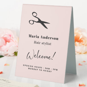 Rose gold blush hair stylist opening hours welcome