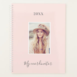 Rose gold blush photo appointments planner