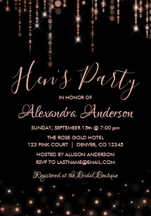 hen party invitations zazzle co uk