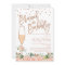 Rose Gold Brunch Bubbly Bridal Shower Invitation