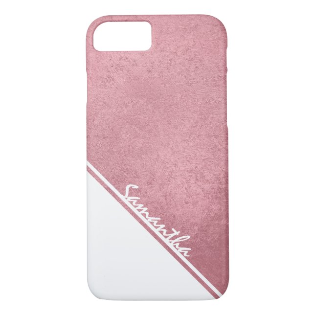 Rose Gold Case-Mate iPhone Case (Back)