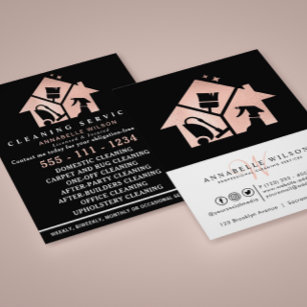 Rose Gold Cleaning Services  Flyer