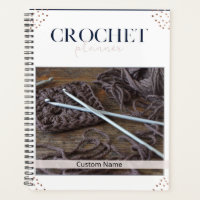 Rose Gold Crochet Planner
