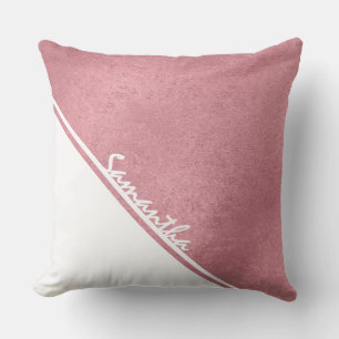 Rose Gold Cushion