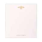 Rose Gold Cute Bee Pink Nature Personalised