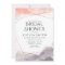 Rose Gold Dawn Watercolor Geometric Bridal Shower