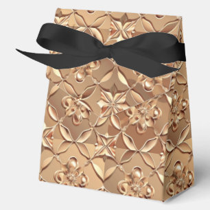 Rose Gold Decorative Favour Box