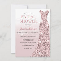 Rose Gold Dress Dusty Rose Bridal Shower