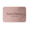 Rose Gold Employee Staff Magnetic Name Tag Badge