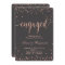 Rose Gold Engagement Party Invitation